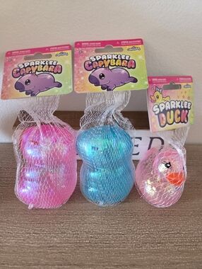 Orb Curiosities Bundle- 2 Capybaras, 1 Ducky.